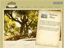 Tablet Screenshot of forestparkgardens.com